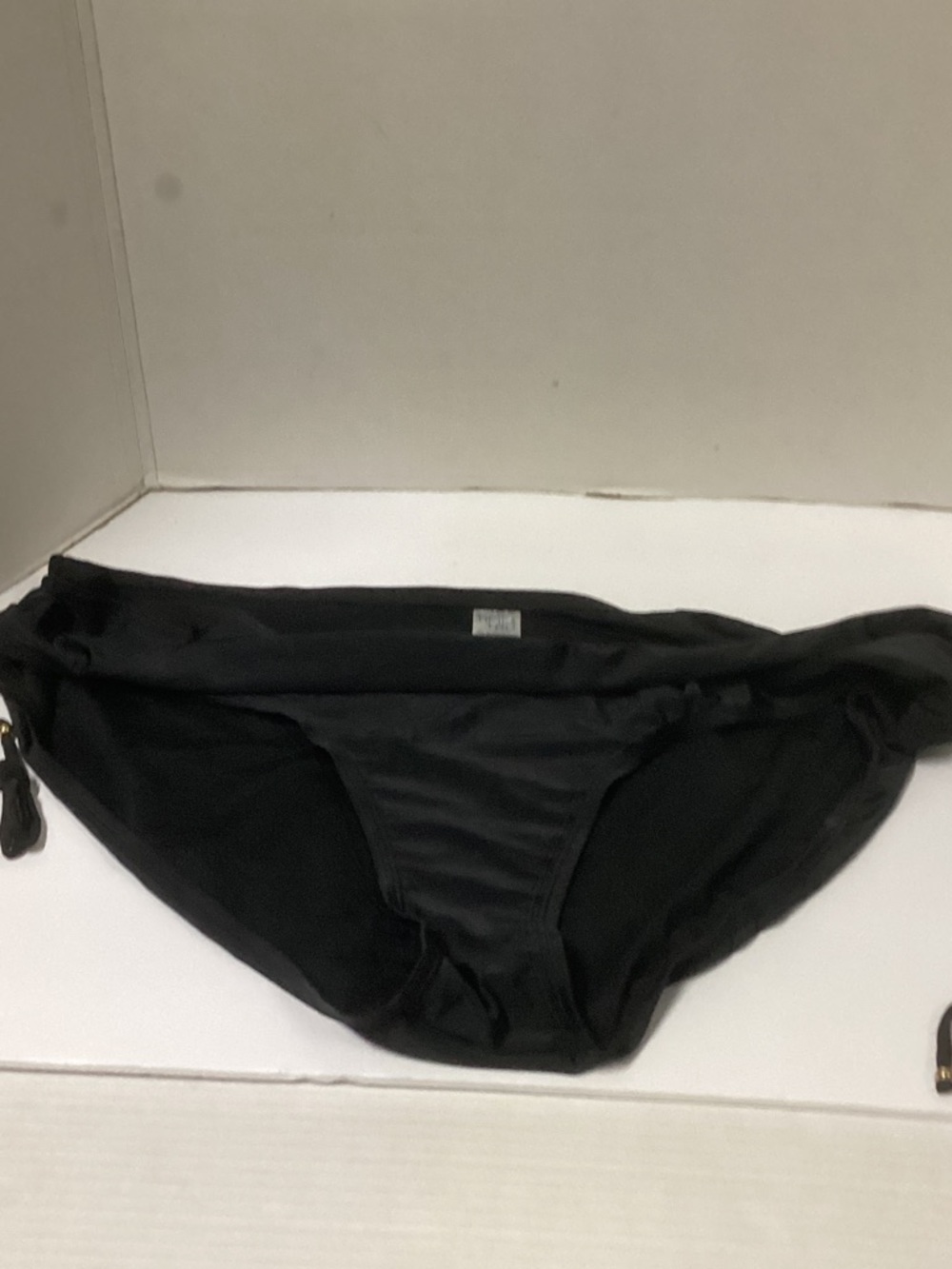 Time and Tru Black Bikini Bottoms